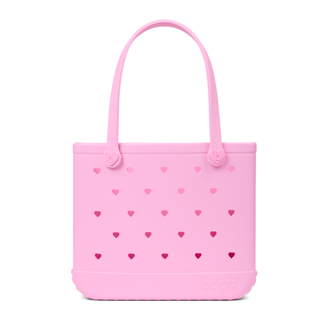 Baby Bogg Bag - Cut Out Heart Pink Taffy
