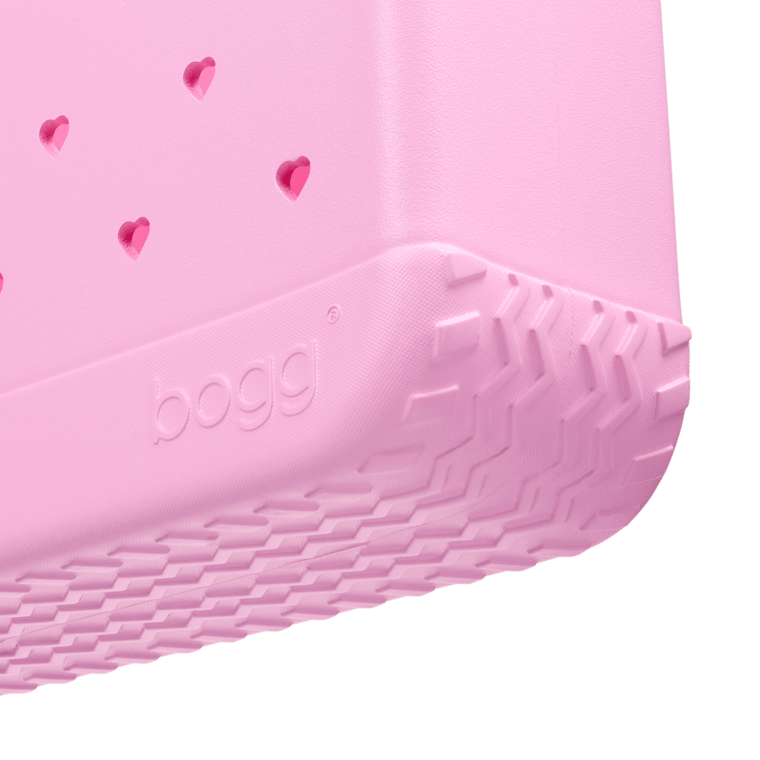 Baby Bogg Bag - Cut Out Heart Pink Taffy - Image 4
