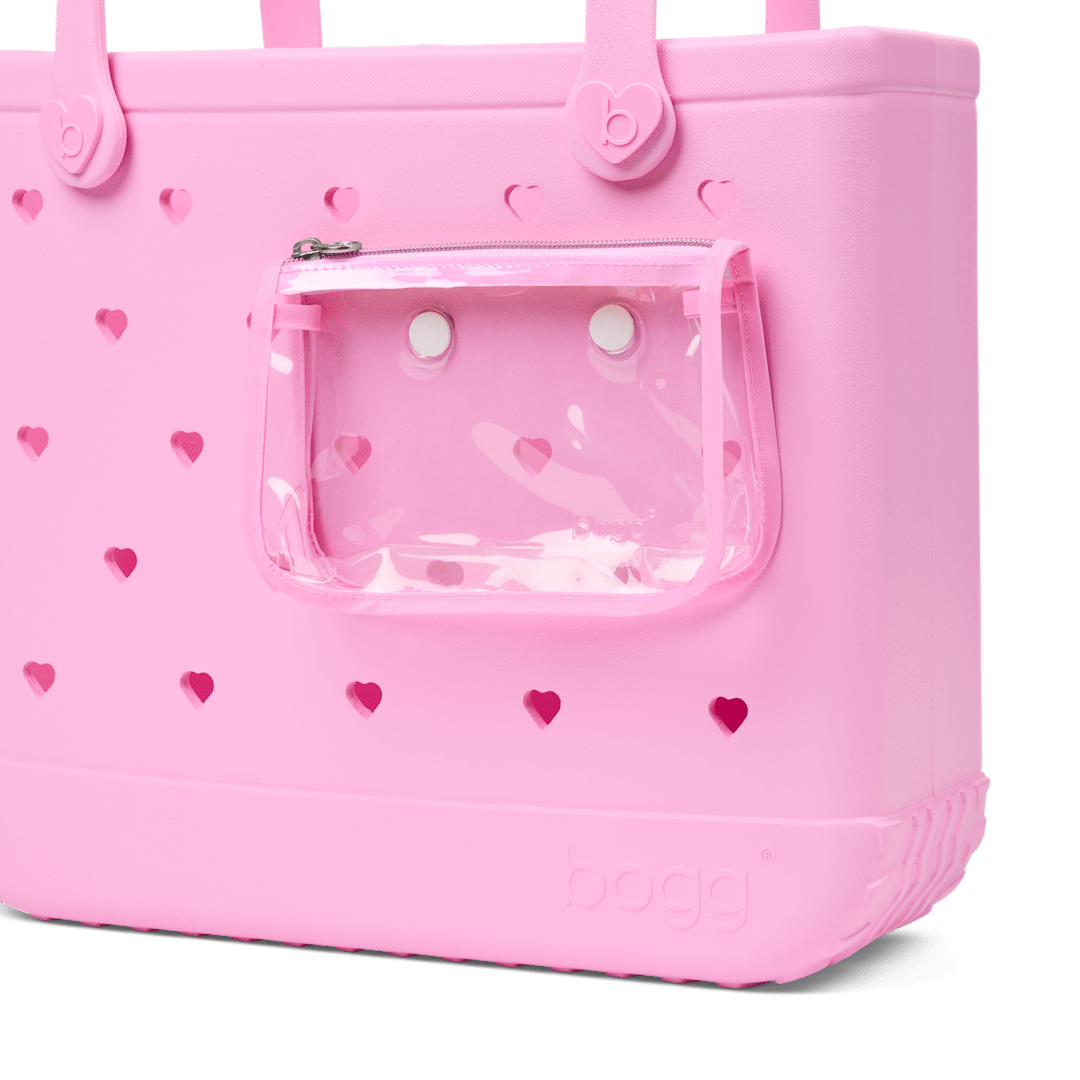 Baby Bogg Bag - Cut Out Heart Pink Taffy - Image 5