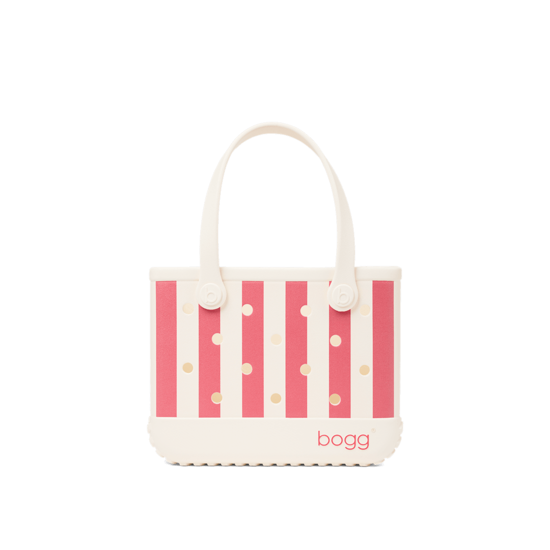 Bitty Bogg Bag - Capri Coral Stripe