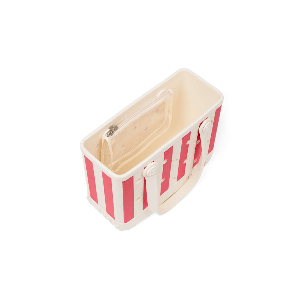 Bitty Bogg Bag - Capri Coral Stripe - Image 3