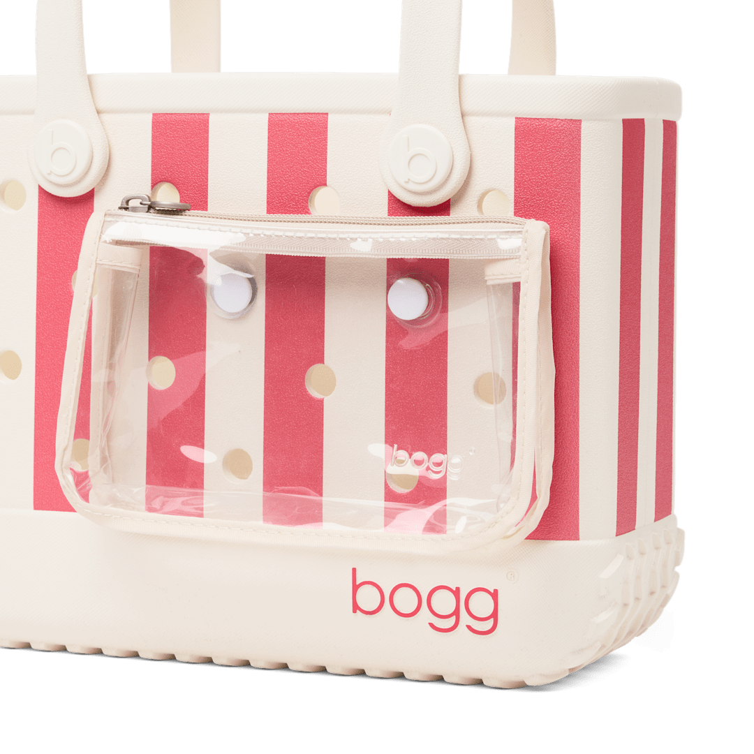 Bitty Bogg Bag - Capri Coral Stripe - Image 5